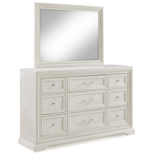 Alexandria Whitewash Panel Bedroom Set