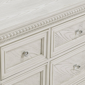 Alexandria Whitewash Panel Bedroom Set