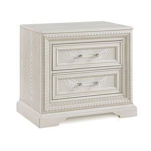 Alexandria Whitewash Panel Bedroom Set