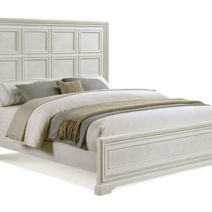 Alexandria Whitewash Panel Bedroom Set