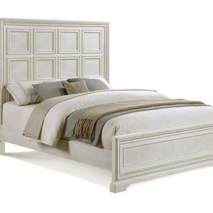 Alexandria Whitewash Panel Bedroom Set