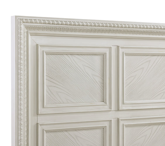 Alexandria Whitewash Panel Bedroom Set