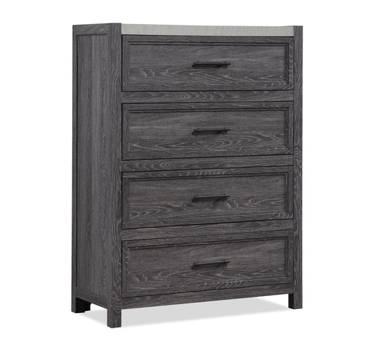 Madsen Gray Panel Bedroom Set