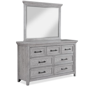 Beckett Rustic Gray Footboard Bench Panel Bedroom Set