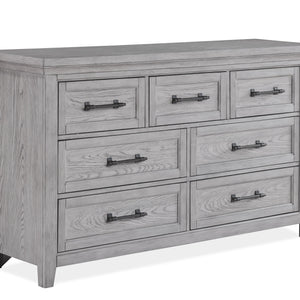 Beckett Rustic Gray Footboard Bench Panel Bedroom Set