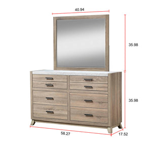 Tilston Natural Panel Bedroom Set