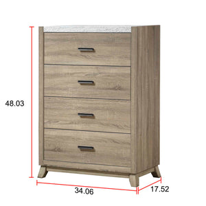 Tilston Natural Panel Bedroom Set