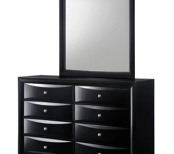 Emily Black Storage Platform Bedroom Set