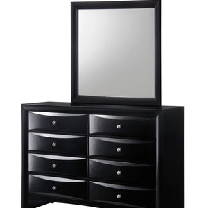 Emily Black Storage Platform Bedroom Set