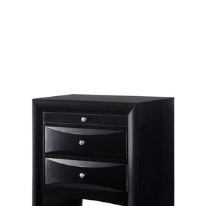 Emily Black Storage Platform Bedroom Set