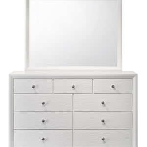 Evan White Panel Bedroom Set