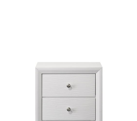Evan White Panel Bedroom Set