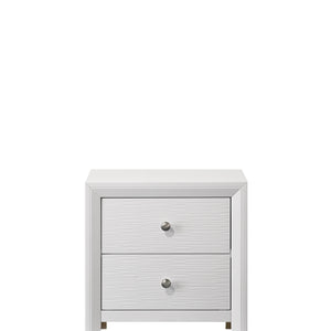 Evan White Panel Bedroom Set