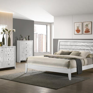 Evan White Panel Bedroom Set