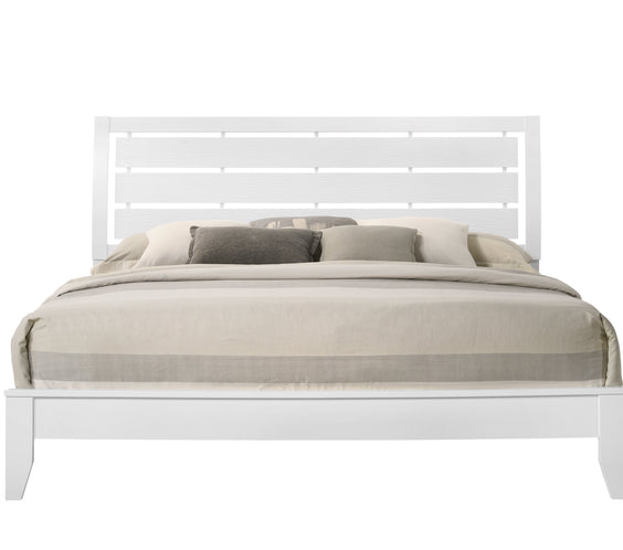 Evan White Panel Bedroom Set