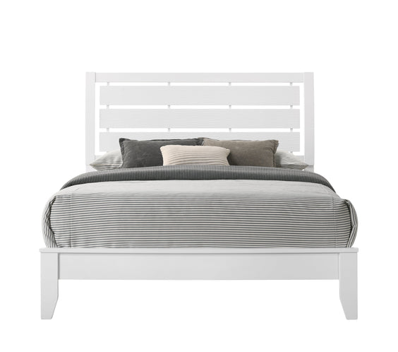 Evan White Panel Bedroom Set