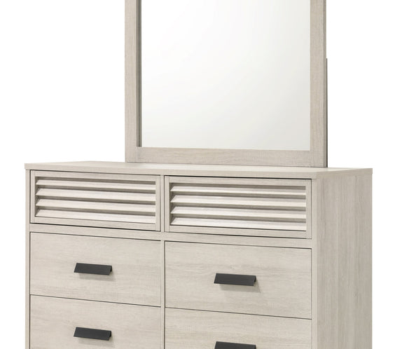 Sarter White Panel Bedroom Set