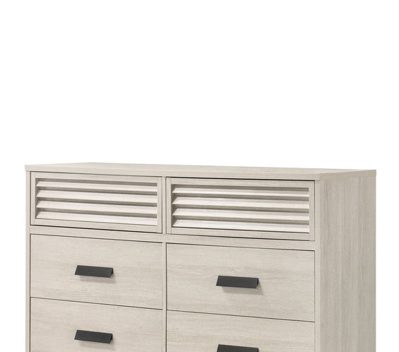 Sarter White Panel Bedroom Set