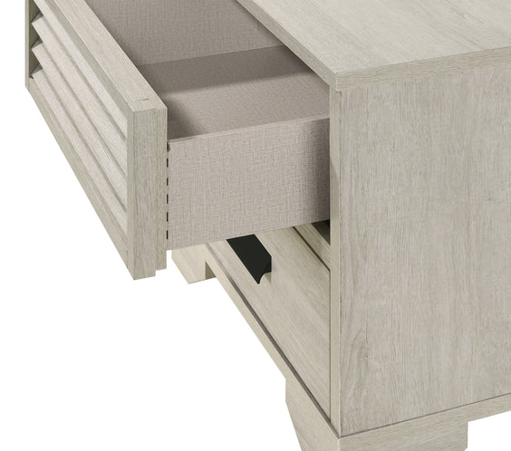 Sarter White Panel Bedroom Set