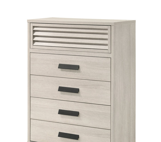 Sarter White Panel Bedroom Set