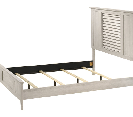 Sarter White Panel Bedroom Set