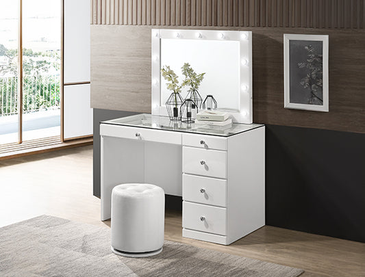 B4851WHSET MORGAN VANITY SET WHITE