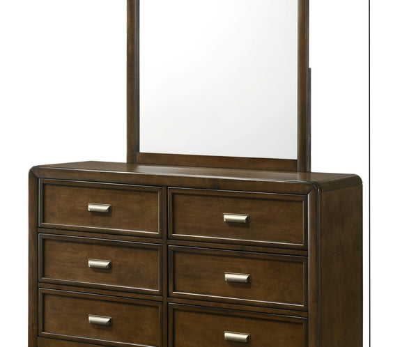 Coffield Brown Upholstered Panel Bedroom Set