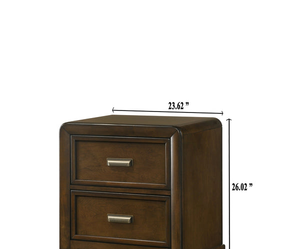 Coffield Brown Upholstered Panel Bedroom Set