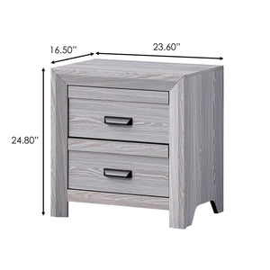 Adelaide Driftwood Panel Bedroom Set