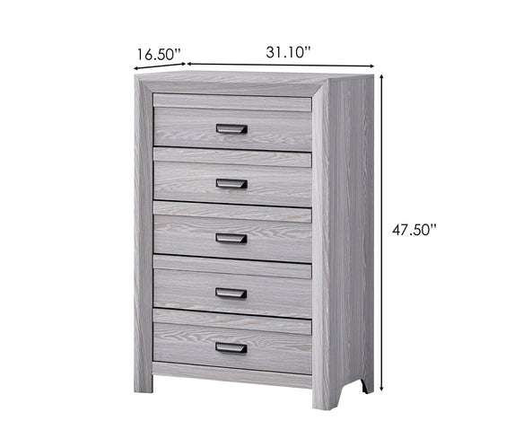 Adelaide Driftwood Panel Bedroom Set
