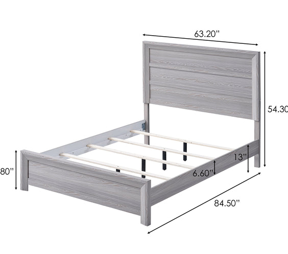 Adelaide Driftwood Panel Bedroom Set