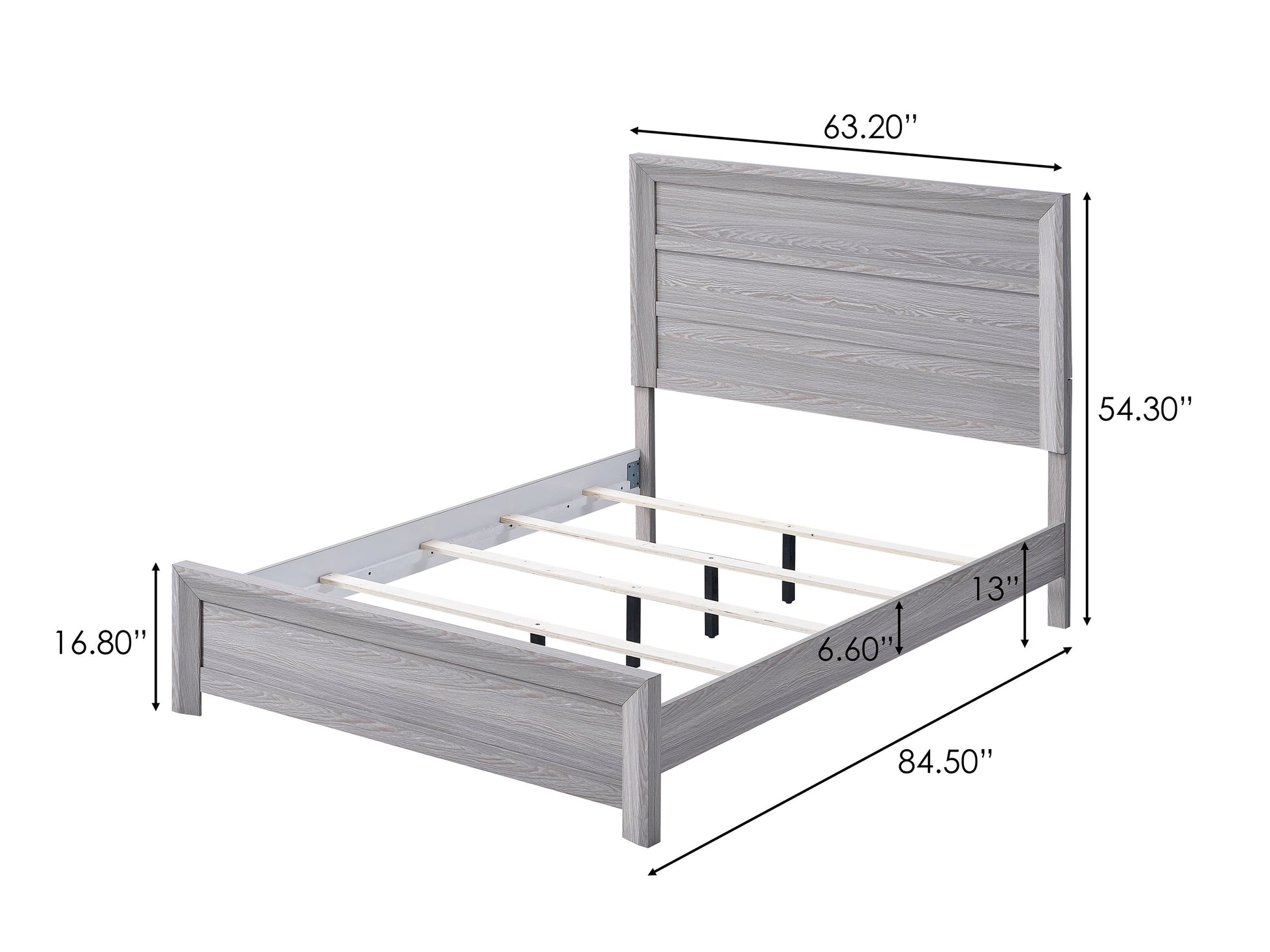 Adelaide Driftwood Panel Bedroom Set