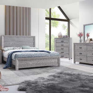 Adelaide Driftwood Panel Bedroom Set