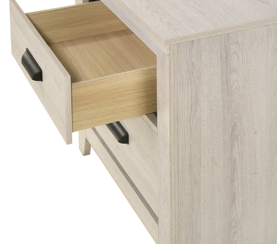Carter White Platform Bedroom Set