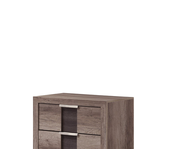 Rangley Brown LED Panel Bedroom Set