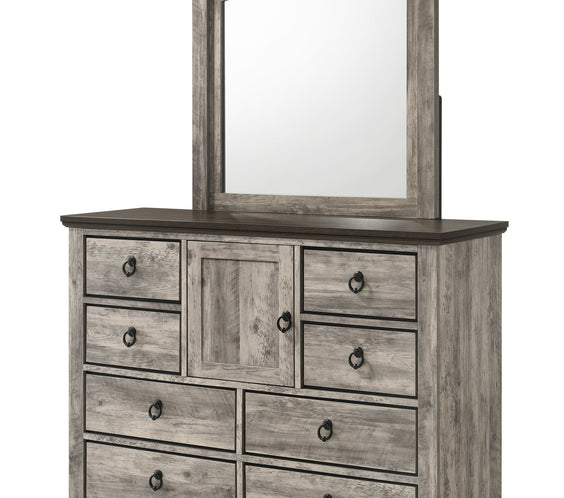 Ella-Mae Beige/Brown Poster Bedroom Set