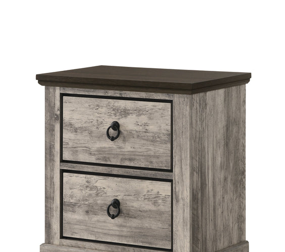 Ella-Mae Beige/Brown Poster Bedroom Set