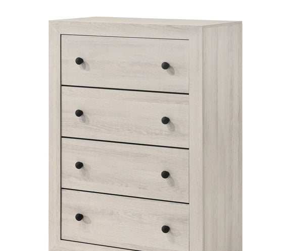 Atticus White Platform Youth Bedroom Set