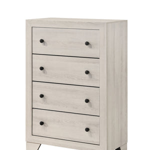 Atticus White Platform Youth Bedroom Set