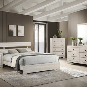 Atticus White Platform Youth Bedroom Set