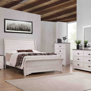 B8130 CORALEE BEDROOM GROUP CHALK/GREY