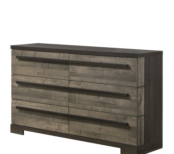 Remington Brown/Gray Panel Bedroom Set