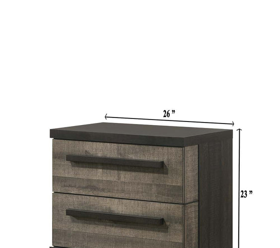 Remington Brown/Gray Panel Bedroom Set
