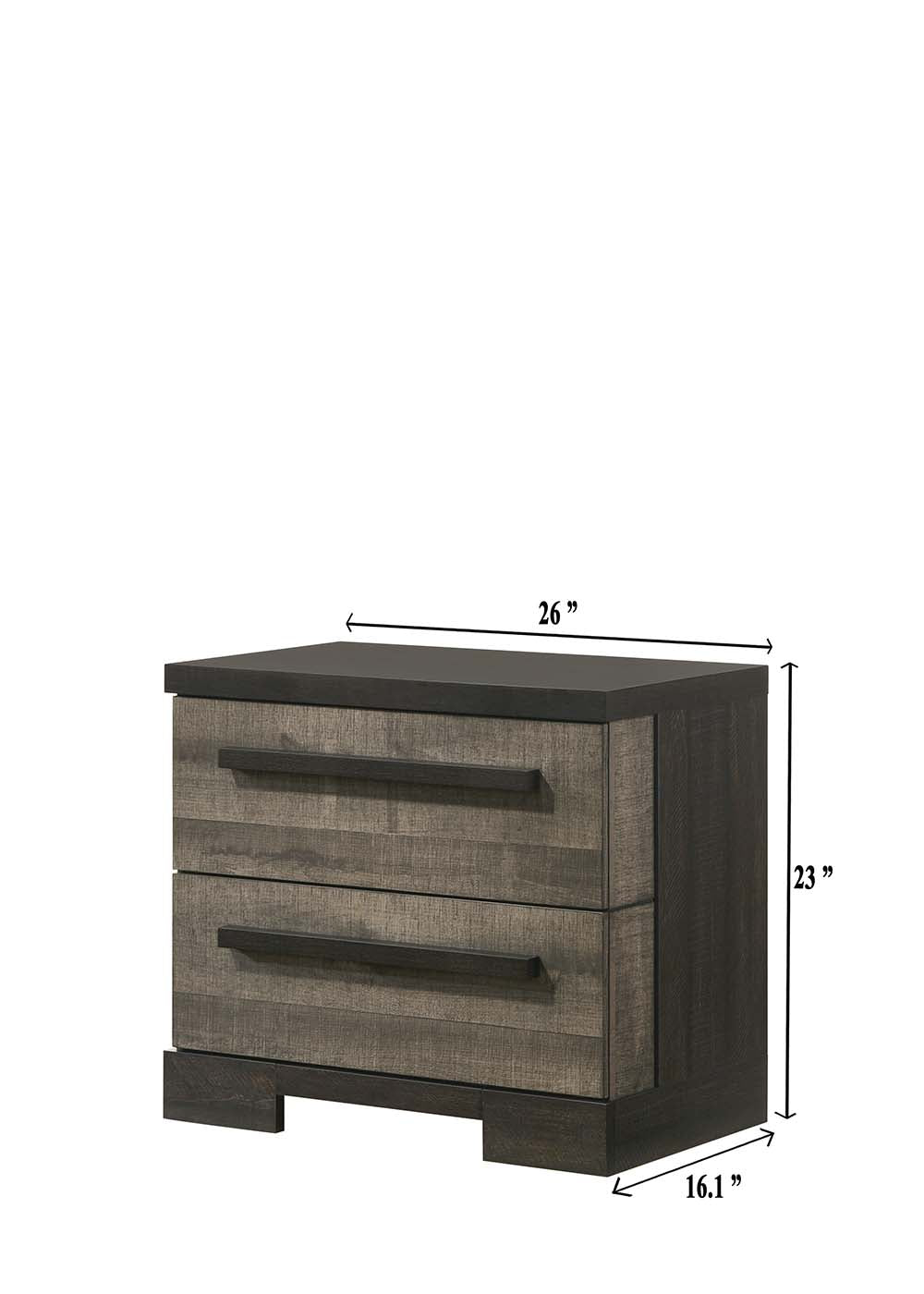 Remington Brown/Gray Panel Bedroom Set