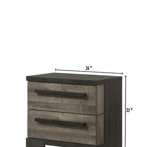 Remington Brown/Gray Panel Bedroom Set