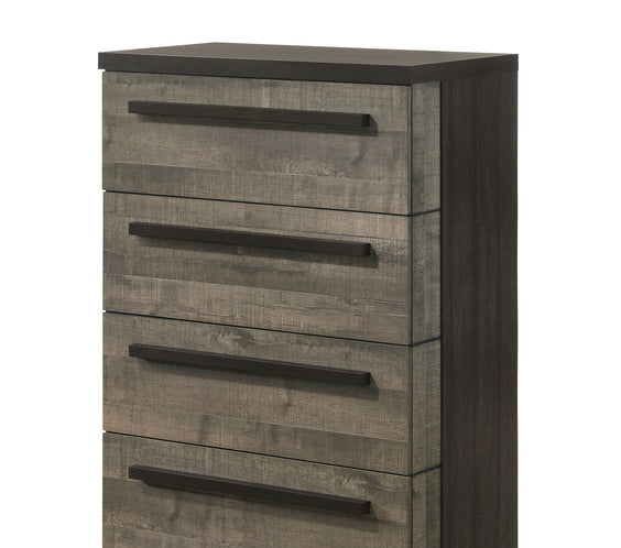 Remington Brown/Gray Panel Bedroom Set