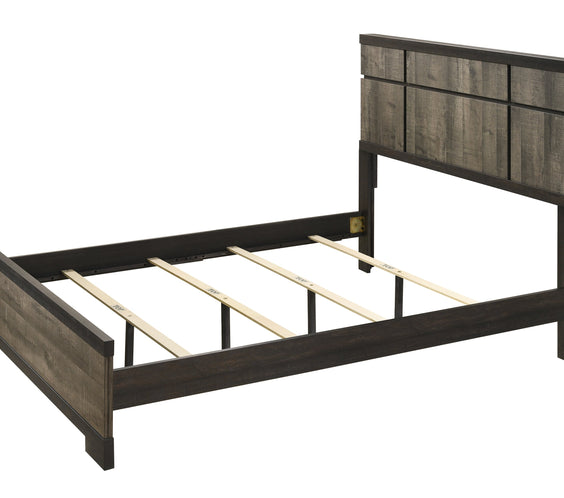 Remington Brown/Gray Panel Bedroom Set