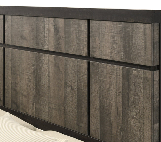 Remington Brown/Gray Panel Bedroom Set