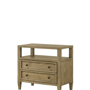 Sienna Rustic Natural Canopy Platform Bedroom Set