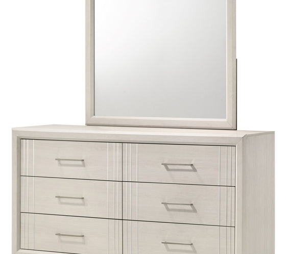 Charlie White Panel Bedroom Set